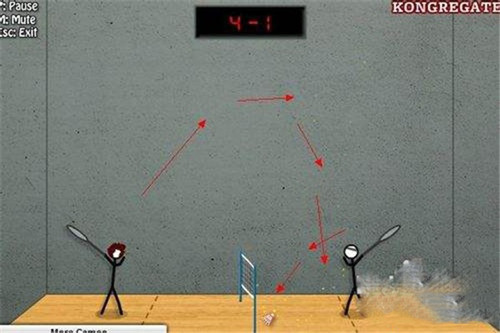 火柴人打羽毛球2手机版